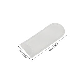 Baluue 20pcs Makeup Brush Storage Bag Individual Brush Protector Case for Travel Daily Use Portable Design with Enhanced Grip