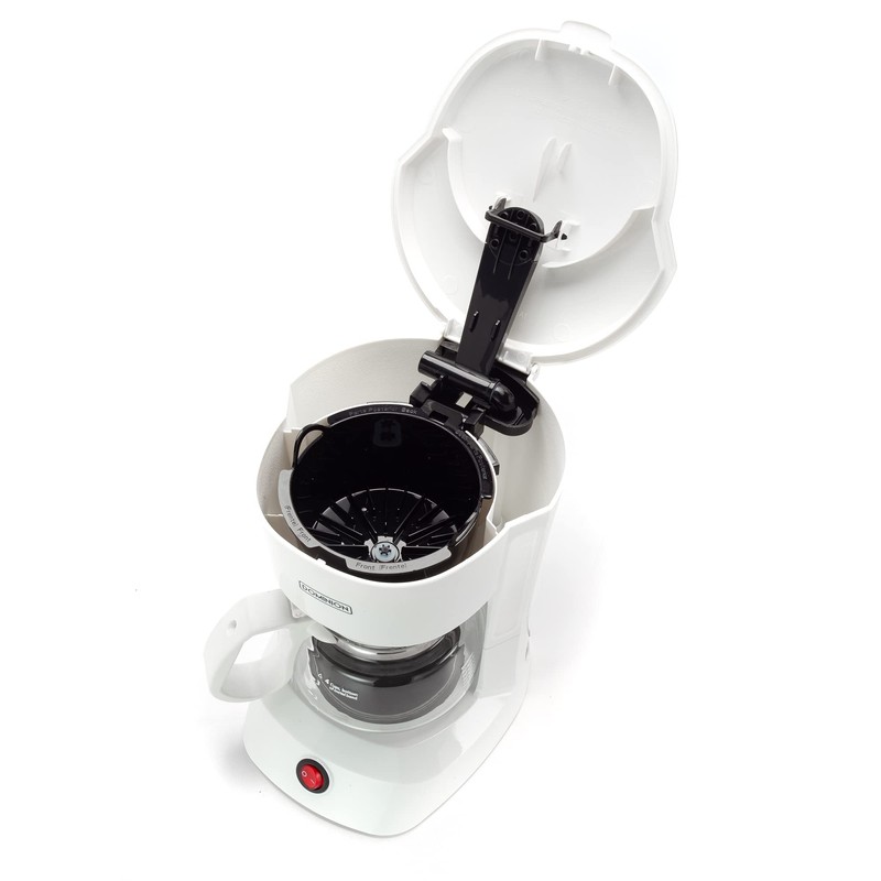 Dominion 4-Cup Coffeemaker Compact Coffee Pot Brewer Machine, Quiet Operation