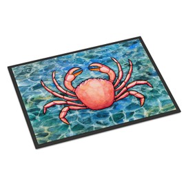 Caroline's Treasures BB5346JMAT Crab Indoor or Outdoor Mat 24x36, 24H X 36W, Multicolor