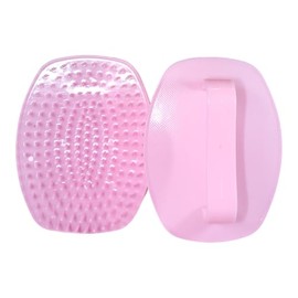 2 Shampoo Brushes, Scalp Scrubber and Hair Detangler (Pink)