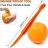 Orange Citrus Peelers Citrus Lemon Citrus Peel Cutter Plastic Easy