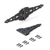 SANKEYTEW 8 Inch Heavy Duty Gate Hinges For Wooden Fences
