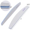 50 Pieces 180/240 Grit Nail Files for Natural Nails, Fingernail