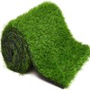 JJA Faux Grass Table Runner Reusable Artificial Grass 90 X