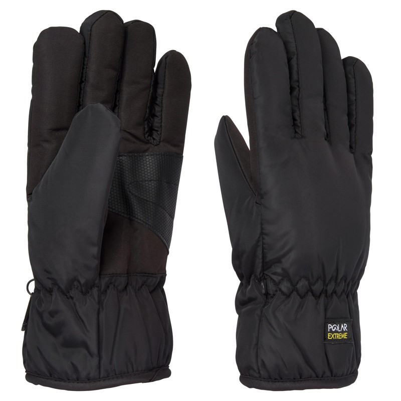 Polar Extreme Heat Men's Waterproof Sherpa-Lined Ski and Snowboarding Gloves