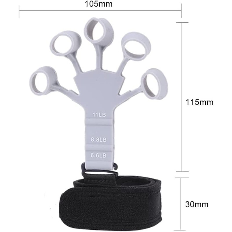Finger Power Finger Trainer, Power Finger Grip Strength, Training, 6