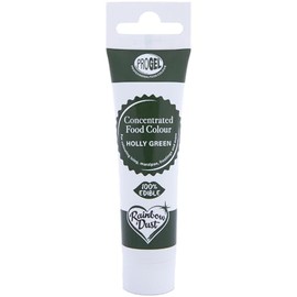 Rainbow Dust ProGel Professional Food Colouring (Holly Green, 25g)