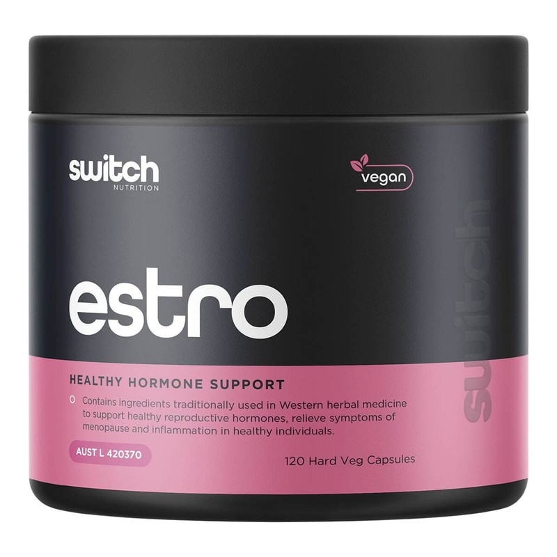 Switch Nutrition Estro - Healthy Hormone Support, 120 Capsules