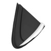 Exterior Side Pillar Molding Black Sleek Smooth Pillar Trim Corner