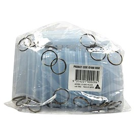 KEVRON ID18 BG50 Clear Card Holder with Ring Bag of 50 - Clear