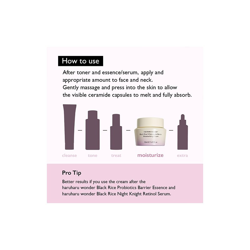 haruharu wonder [haruharu wonder]Black Rice 5 Ceramide Barrier Moisturizing Cream
