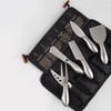 Esie Houzie 6-Piece Cheese Knife Set, Premium Stainless Steel, Storage