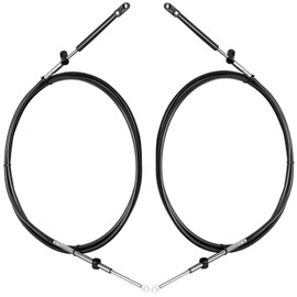 HUFEWU Control Cables 10FT Fit for Outboard Engine GEN I Mercury Throttle Cable 33c Throttle and Shift Cables 2 PCS
