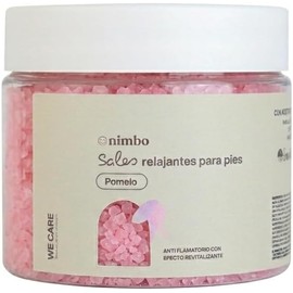 NIMBO. Sales para spa de pies con aceites esenciales. Relajan, desinflaman, suavizan la piel y es ideal para pedicure. (Pomelo)