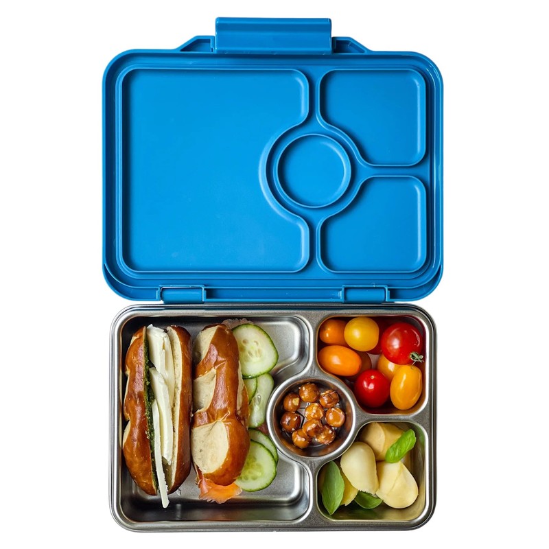 Yumbox Pret Stainless Steel Bento Box - 4 Compartment, Versailles