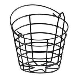 MaT store Golf Ball Case Basket Ball Case Golf Practice Ball Holder 50 Balls, Black, Golf Ball Case