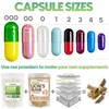 XPRS Nutra Size 1 Empty Capsules - 100 Count Clear