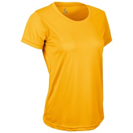CHAMPRO Women's Standard T-Shirt, Gold
