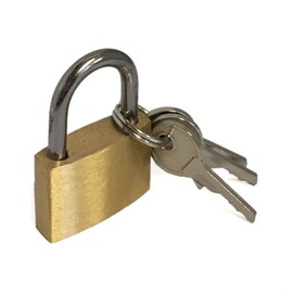 Marksman 59005C 25mm Brass Padlock, Multi
