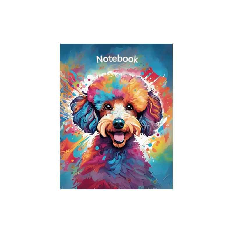 Poodle Notebook: Dog Lovers Notebook / Poodle Lovers Gift /