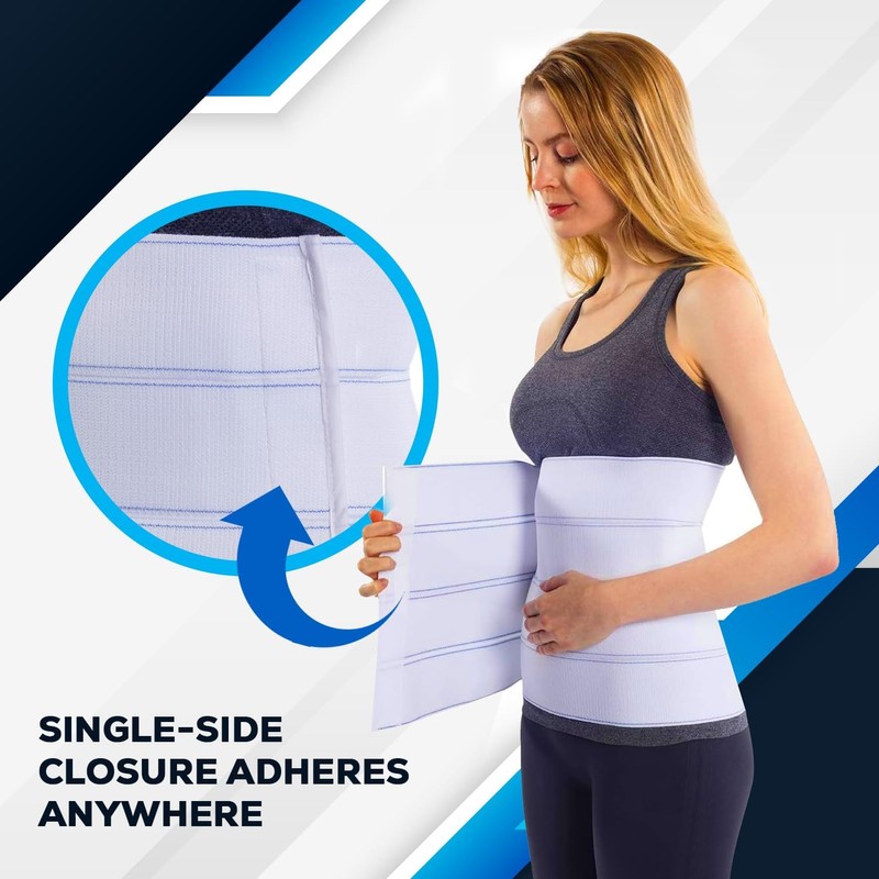 NYOrtho Abdominal Binder Lower Waist Support Belt - Compression Wrap