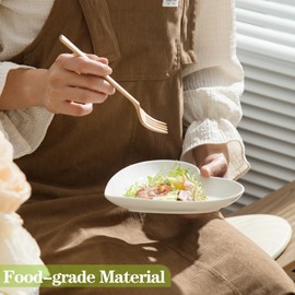 TAMAYKIM 7.5 Inch Porcelain Dinner Plates, Heart Shaped Dessert Plates, White Salad Appetizer Plates, Small Dinnerware Plates Set, Restaurant Dishes, Microwave, Oven & Dishwasher Safe, Set of 8