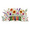 Twisted R Design Books and Wildflowers Aluminum Front License Plate