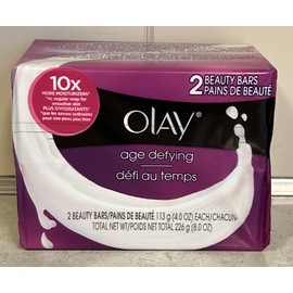 Olay (1) Olay Age Defying Beauty Bar Soap 2 Pack Old Formula More Moisturizers