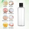 2 Pack 8 oz Plastic Empty Bottles Clear Squeeze Bottle