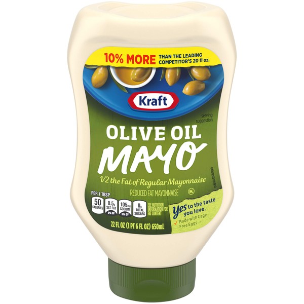 Kraft Mayonnaise with Olive Oil, 22 Fl Oz