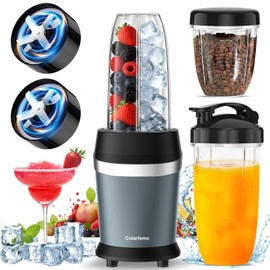 1200W Smoothie Blender, Personal Kitchen Blender, Ice Crushing