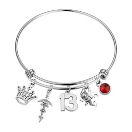 AKTAP a Court Of Thorns and Roses Jewelry Throne Of Glass Inspired Bracelet for SJM The Thirteen Fan Girl Gift (SJM Bracelet)