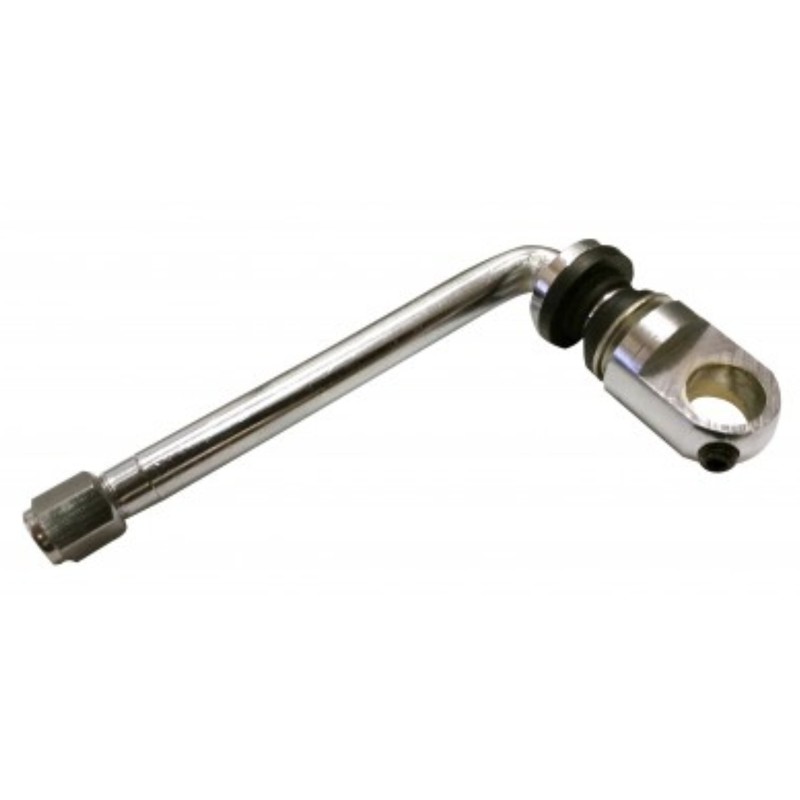 AVN Motorsports (4) Chrome 2.8" TPMS Valve Stems With TPMS