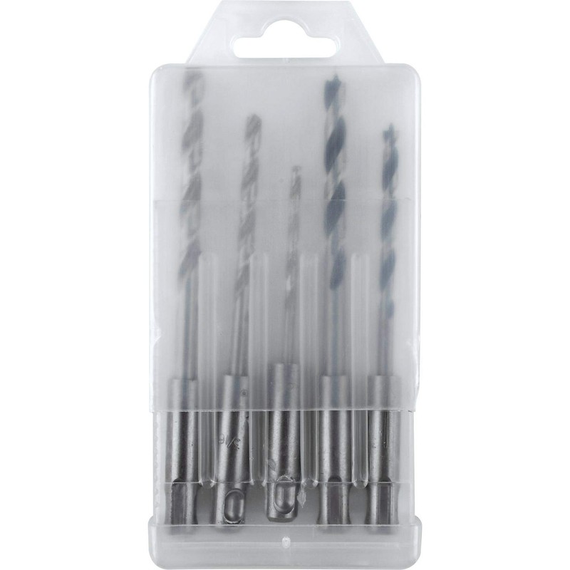 Makita B-59243 5 Pc. Assorted SDS-Plus Drill Bit Set, Metal,