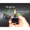 Unbranded Education Em1 Flip Top Oil Lighter Wind Resistant