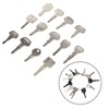 Artudatech 13pcs Forklift Construction Vehicle Heavy Equipment Construction Ignition Key