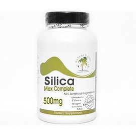 Silica Max Complete 500mg ~ 100 Capsules - No Additives ~ Naturetition Supplements