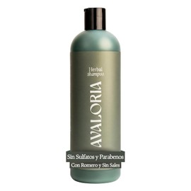 Shampoo Sin Sulfatos, Parabenos ni Sales – Anticaída con Romero – Extracto 100% Natural con 10 Hierbas – Hidratación, Brillo y Crecimiento – Herbal - 480 ml