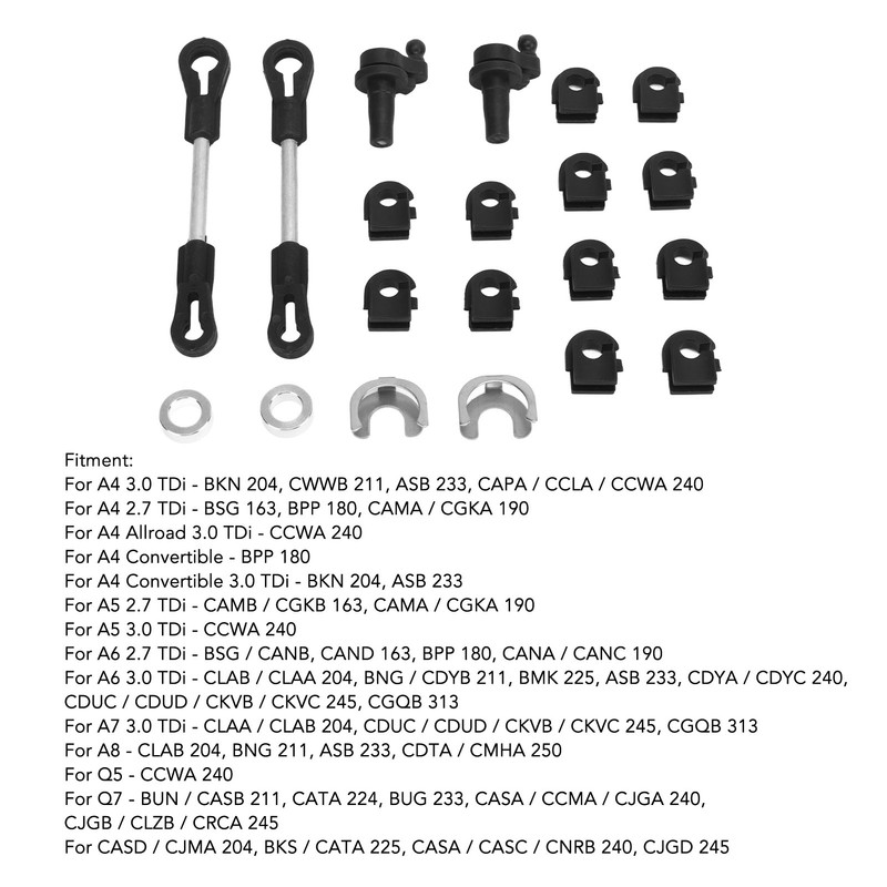 Intake Manifold Repair Kit 059129711 Intake Manifold Swirl Flap Repair