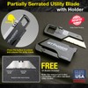 Stinger ResqBlade Emergency tool Pocket Knife, Utility Knife with Window