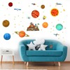 Space Wall Stickers for Kids - Solar System Planet Wall
