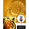 Luces de Navidad, DOSYU 10M LED Manguera Transparente Navideña, 200