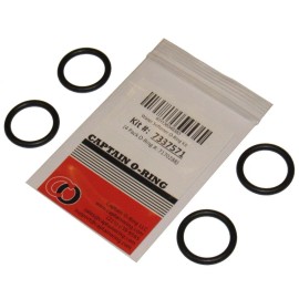 Captain O-Ring LLC Water Softener O-Ring Kit (4 pack) [P/N:7337571, 7170288, STD302213, WS03X10025]