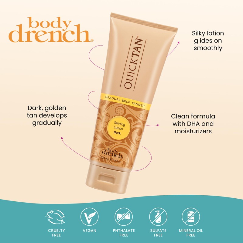 Body Drench Quick Tan Self Tanner Body Lotion – Sunless