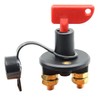 RKURCK 2 Holes Battery Disconnect Isolator Cut OFF Power Kill