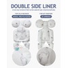 Baby Double Liner Reversible Stroller Car Seat Cushion Pad -