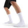 Closemate Mens Socks White Moisture Wicking Cushion Athletic Crew Socks