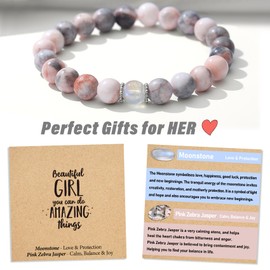 THEMEROL 10 Year Old Girl Birthday Gifts Charm Beaded Bracelets for Teen Girls Confirmation Gifts for Teenage Girls Gifts Ideas First Communion Daughter Gift Christmas Stocking Stuffers Valentines