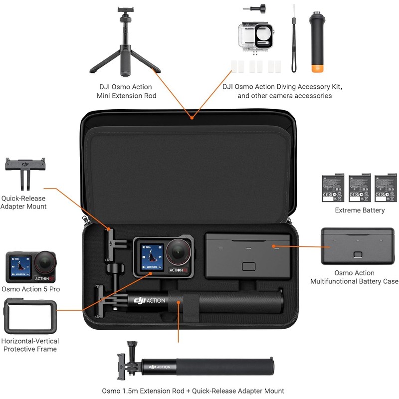 Carrying Bag for DJI Action, DJI Osmo Action 6/DJI Action