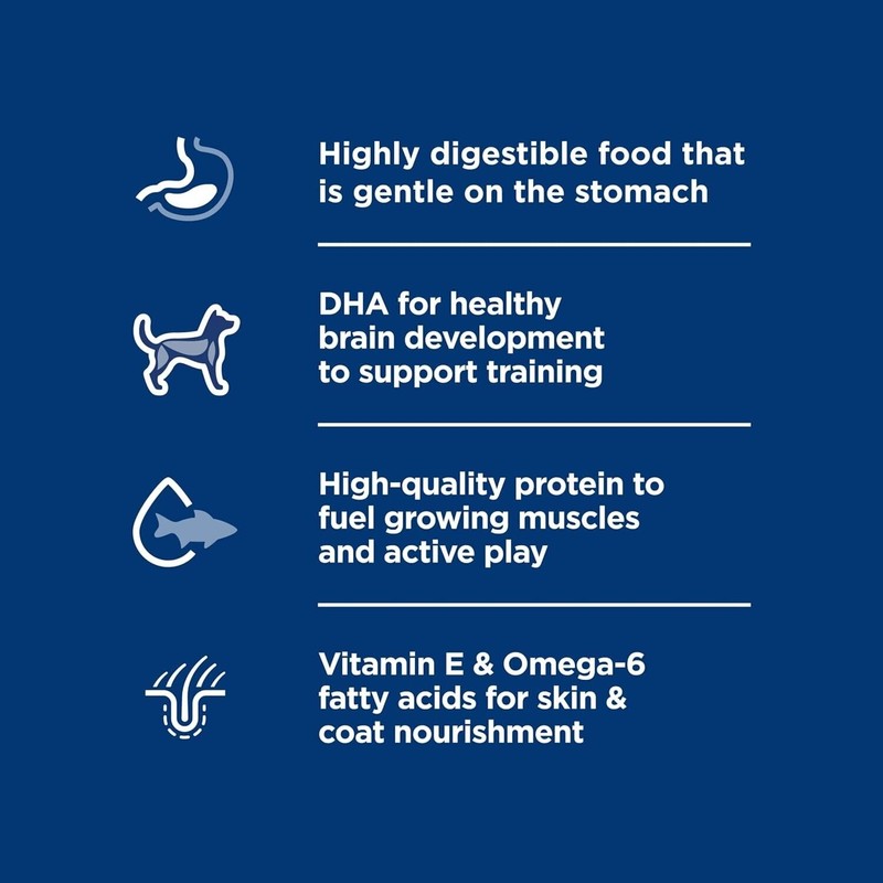 Hill's Science Diet Sensitive Stomach & Skin, Puppy, Salmon &